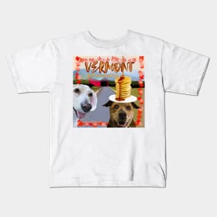 2 Traveling Dogs - Vermont Kids T-Shirt